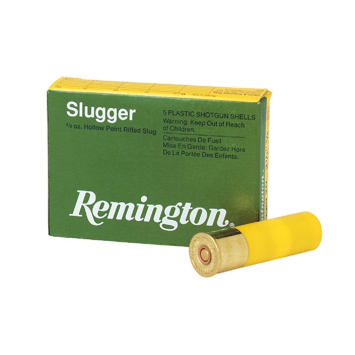 Remington Slugger 20 Ga. 2-3/4 In. 5/8 Oz. Slug Ammunition