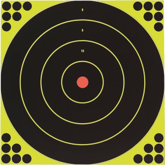 Birchwood Casey Shoot-N-C 12 In. Sighting Adhesive Paper Bulls-Eye Target