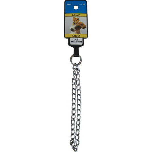 Westminster Pet Ruffin' it 16 In. Chrome-Plated Steel Medium-Weight Dog Choke Chain