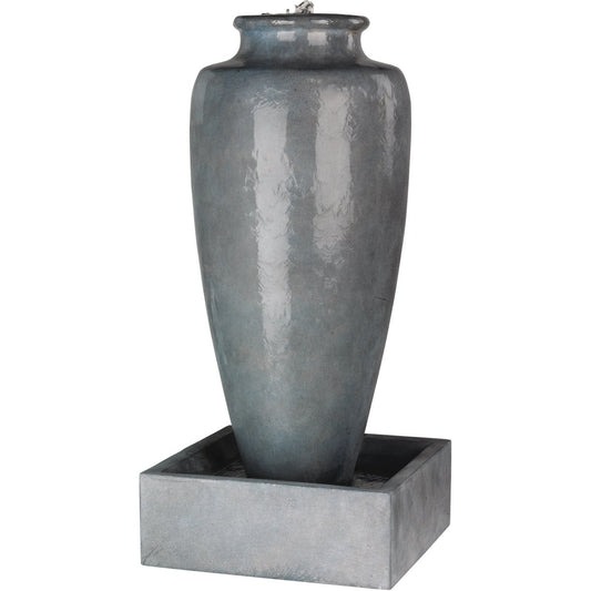 Lumineo Gray GRC Urn Fountain