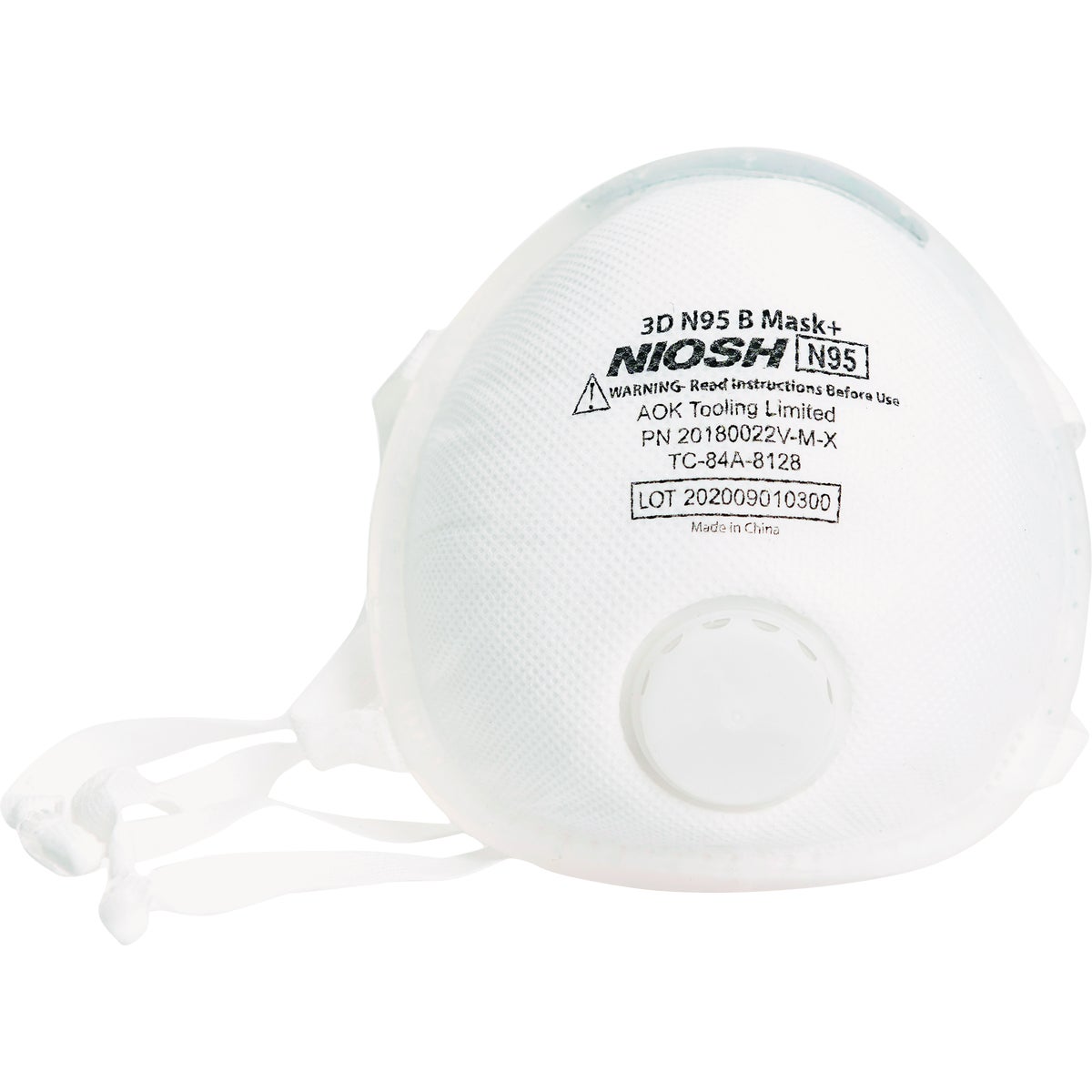 Softseal Medium N95 360-Degree Silicone Seal 3D Respirator with Valve