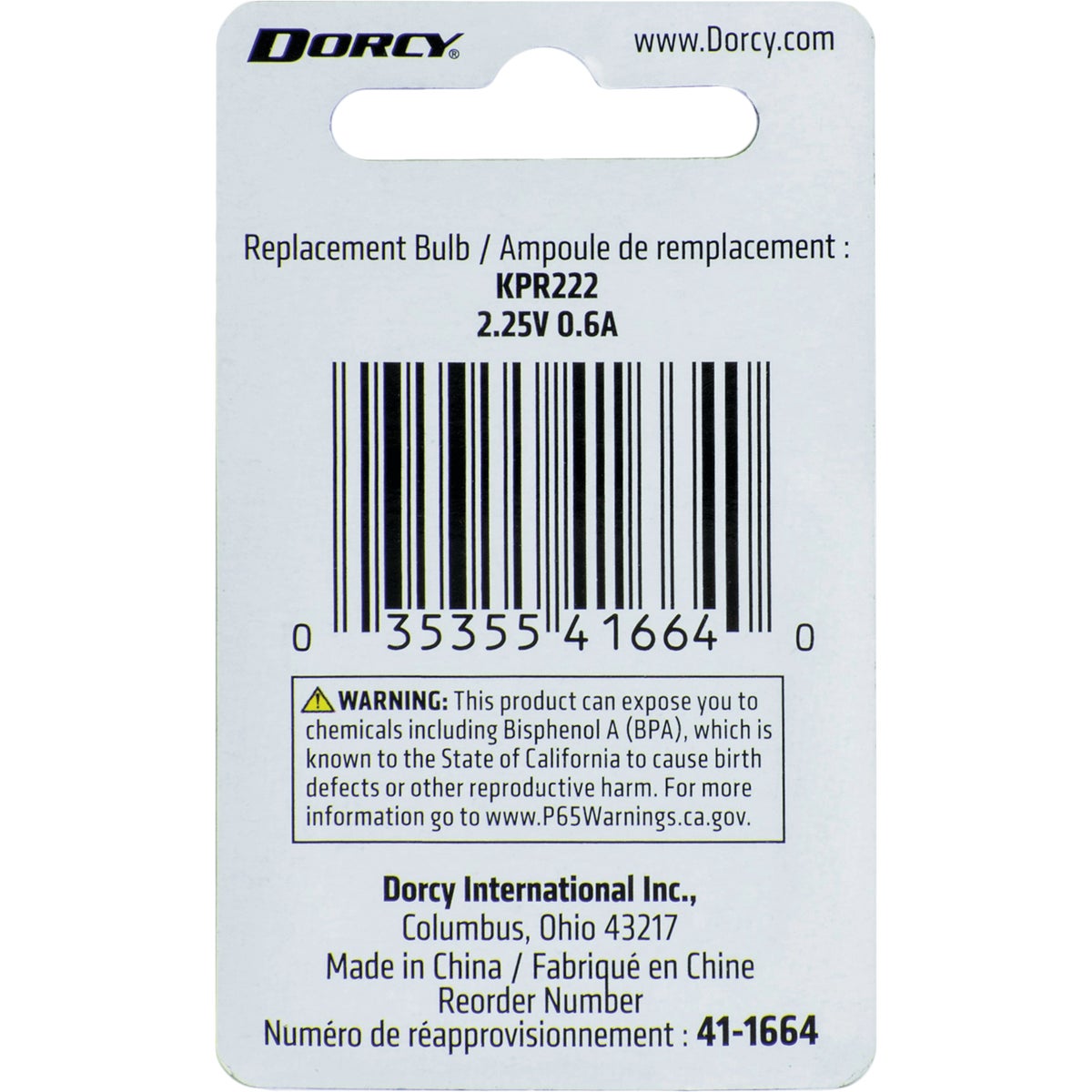 Dorcy Active Series Krypton 2.25V Replacement Flashlight Bulb (2-Pack)