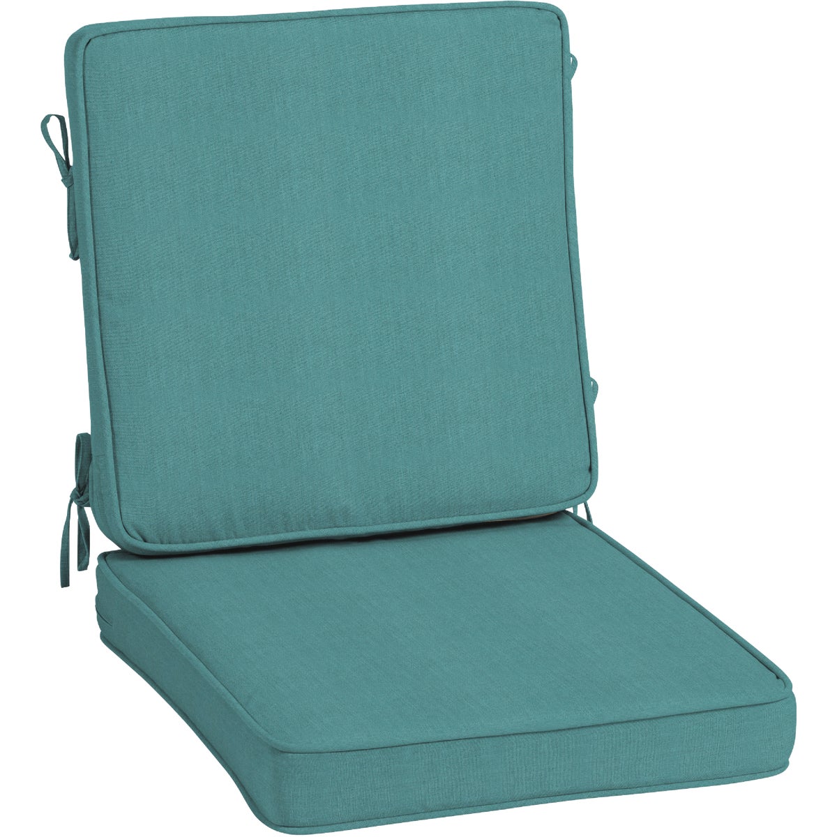 Arden Selections ProFoam 20 In. W. x 3.5 In. H. x 40 In. L. Acrylic Outdoor Dining Chair Cushion, Surf Teal