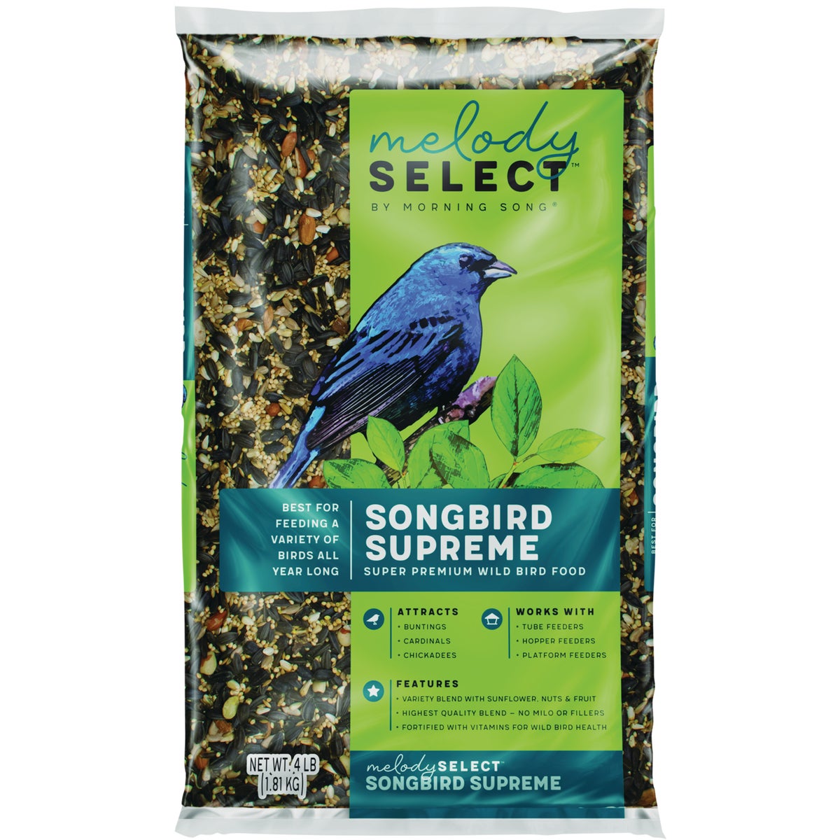 Melody Select 4 Lb. Songbird Supreme Bird Food