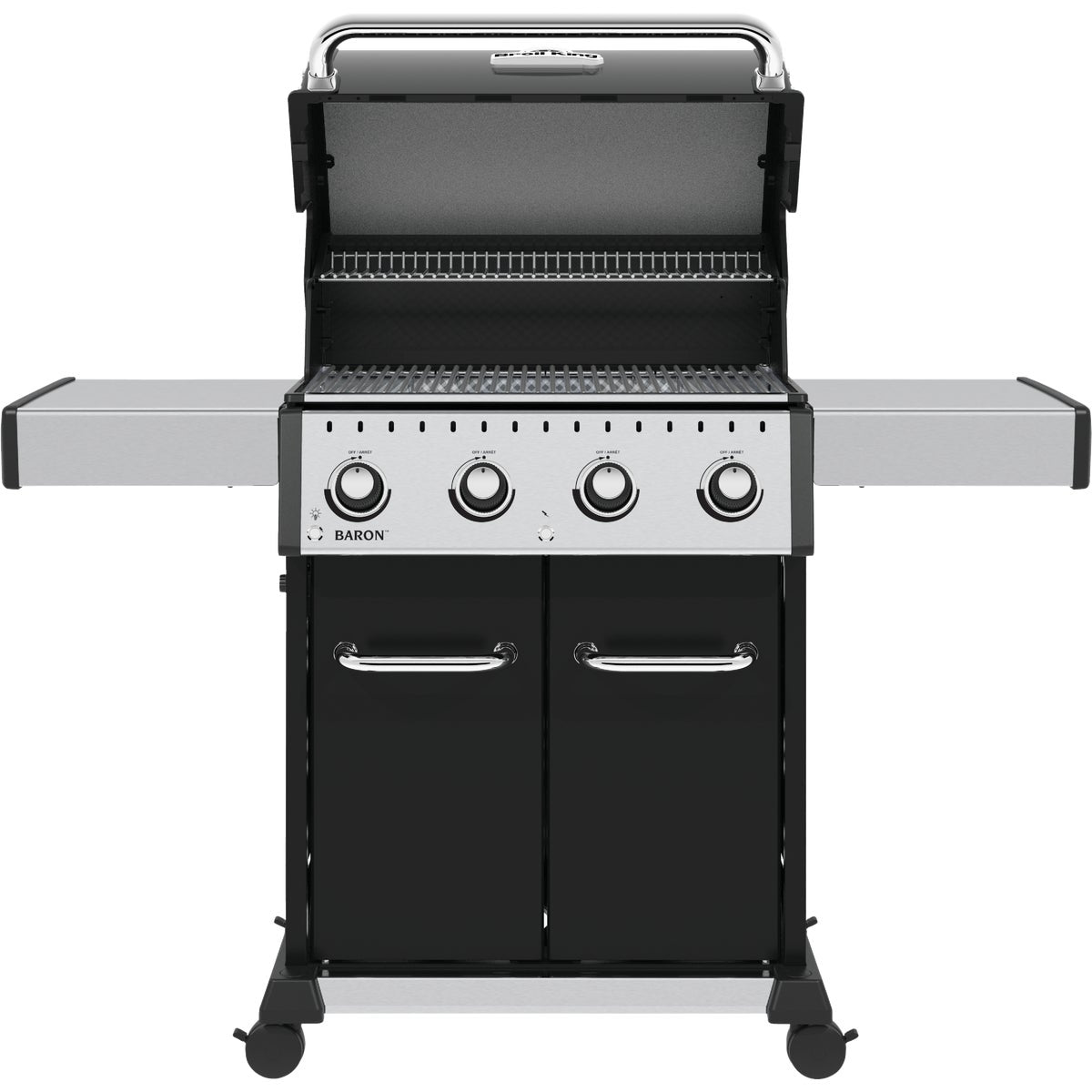 Broil King Baron 420 Pro 4-Burner Black 40,000 BTU LP Gas Grill