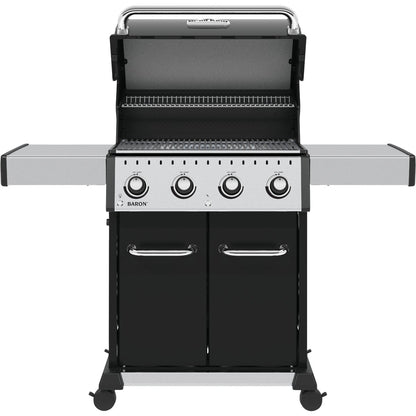 Broil King Baron 420 Pro 4-Burner Black 40,000 BTU LP Gas Grill