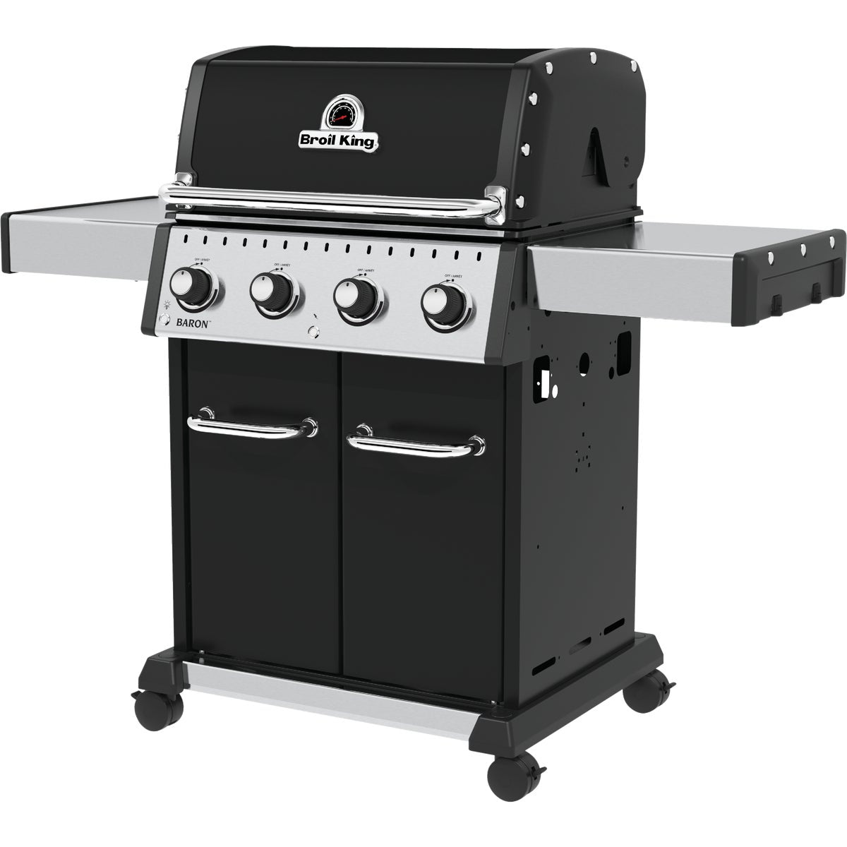 Broil King Baron 420 Pro 4-Burner Black 40,000 BTU LP Gas Grill