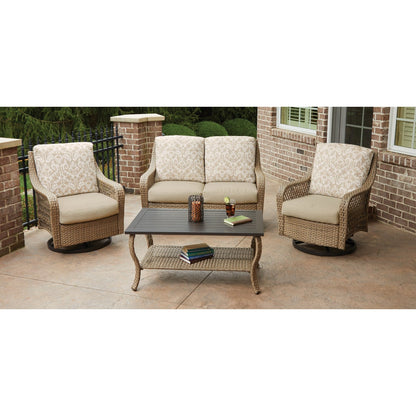 Outdoor Expressions Paris 4-Piece Chat Set