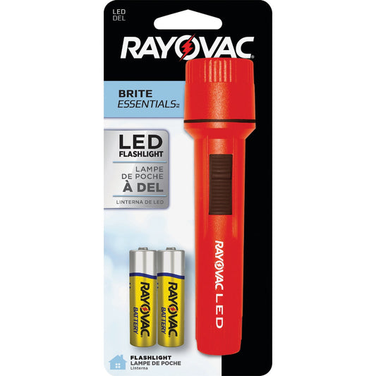 Rayovac Brite Essentials 7 Lm. LED2 AA Flashlight