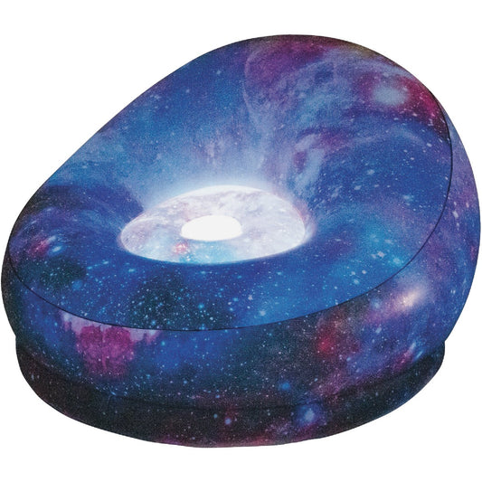 AirCandy Illuminated Color Changing LED Inflatable Galaxy Chair with Remote