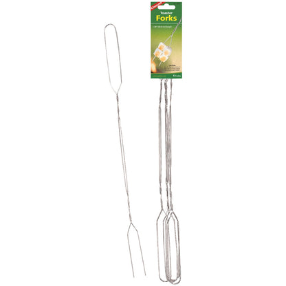 Coghlans 20 In. Nickel-Plated Wire Hot Dog Fork (4-Pack)