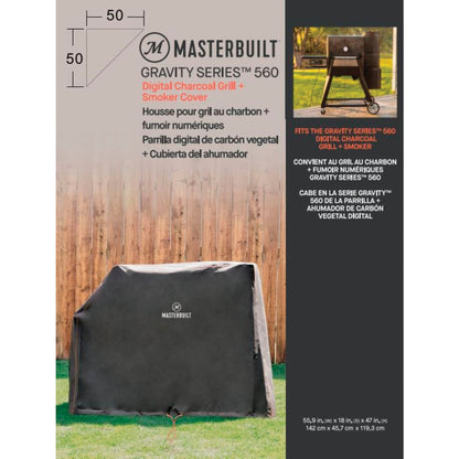 Masterbuilt Gravity Series 560 Black Grill & Smoker Cover