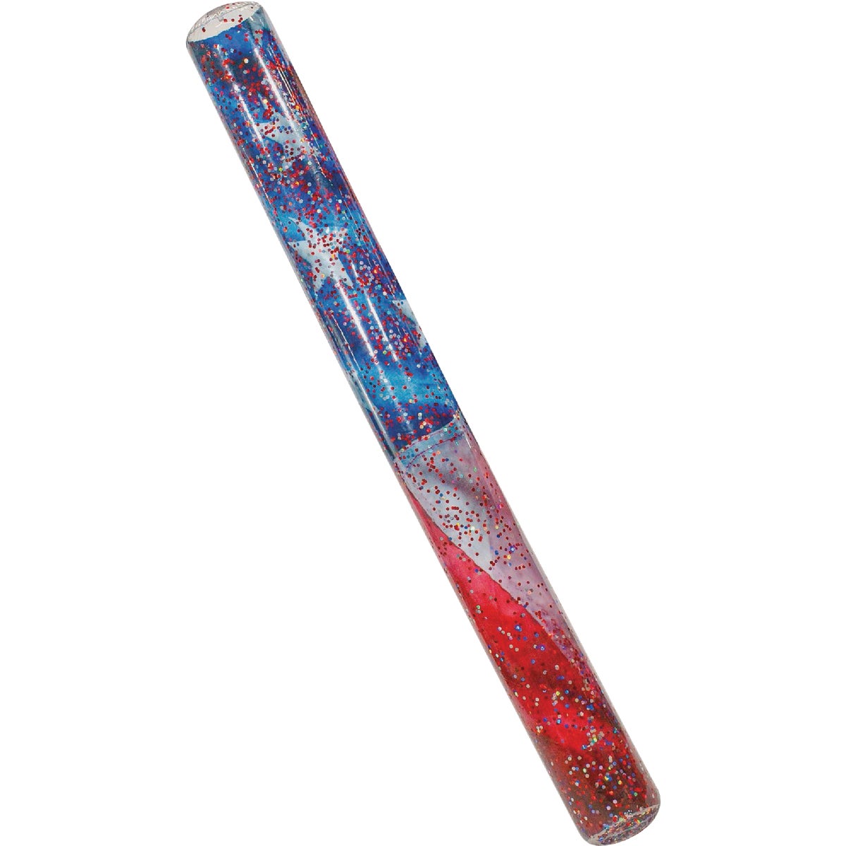 PoolCandy 72 In. Stars & Stripes Glitter Super Pool Inflatable Noodle Water Toy