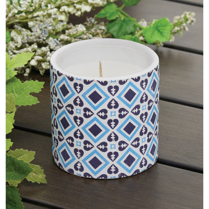 Sierra 8 Oz. Citronella Candle in Ceramic Bowl