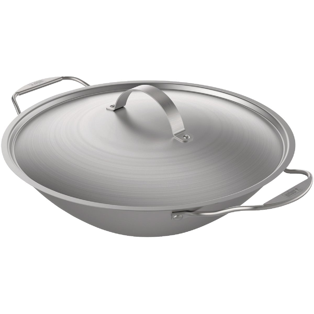 Weber 18 In. x 14.5 In. Stainless Steel Wok & Steamer