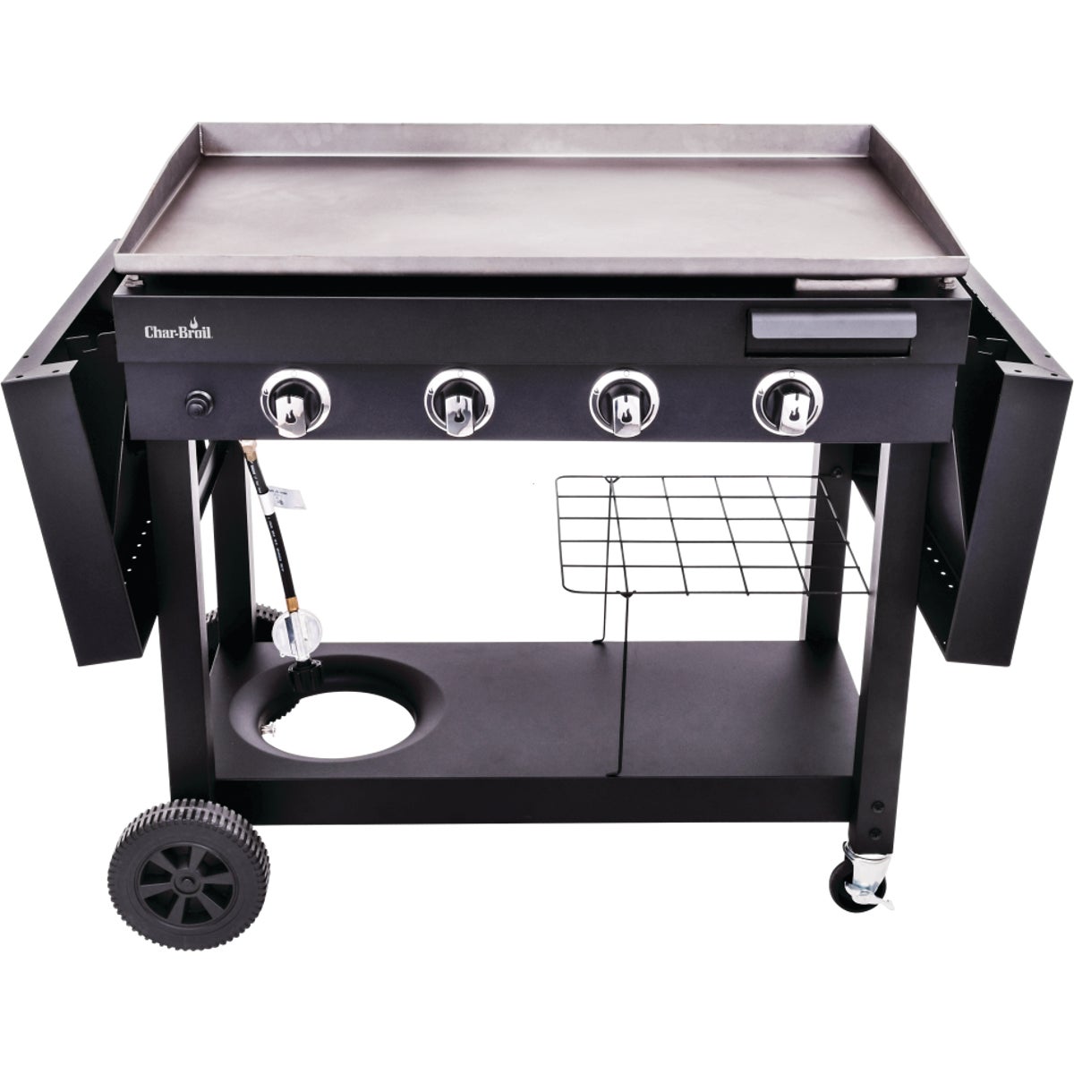 Char-Broil 4-Burner Black 40,000 BTU 778 Sq. In. Outdoor LP Gas Griddle