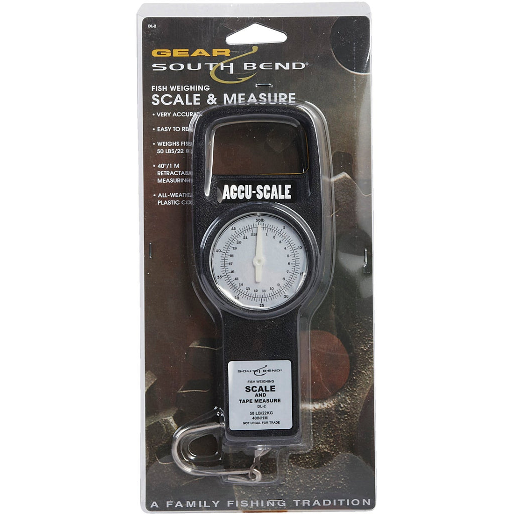 SouthBend 50 Lb. Fish Scale & 40 In. Tape Combination