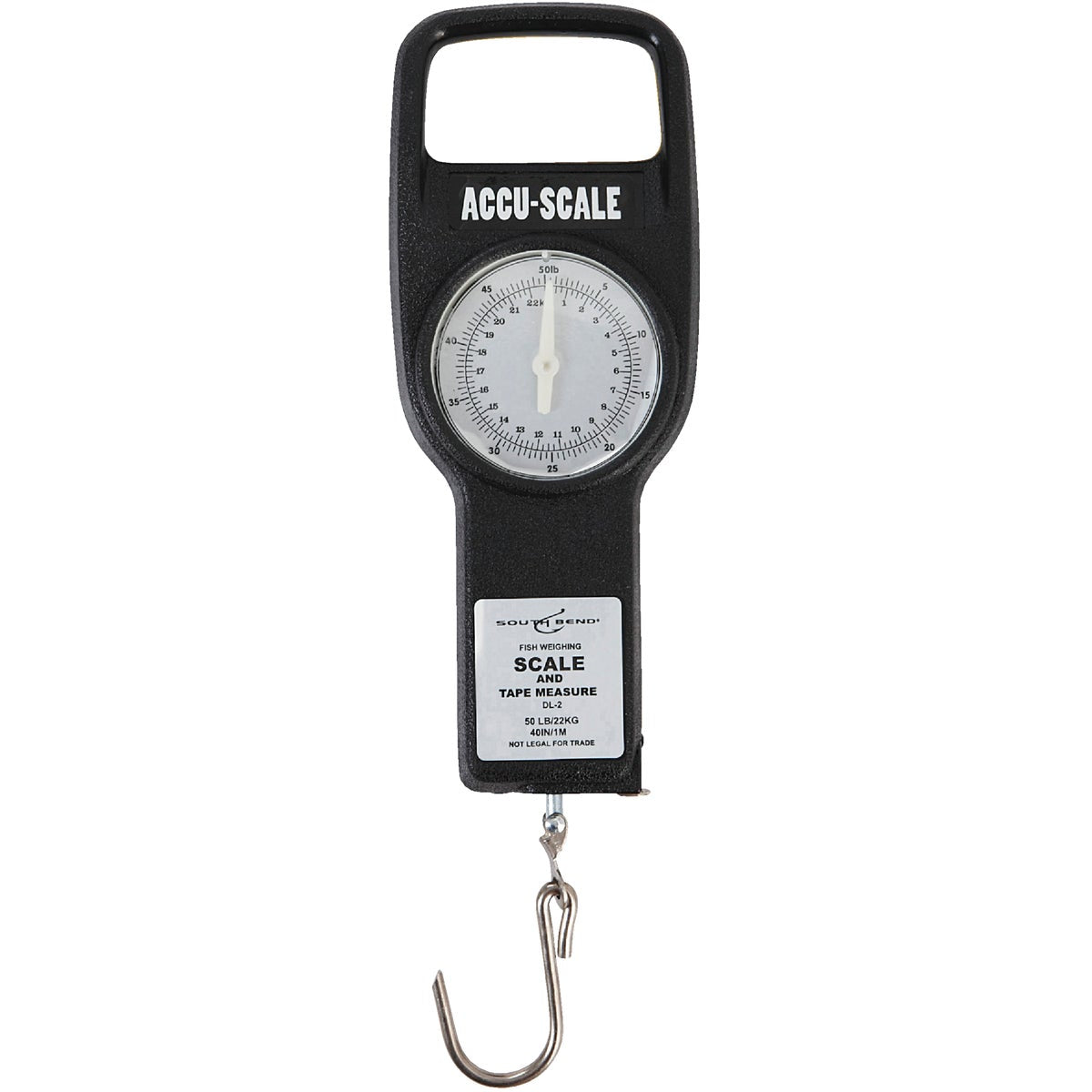 SouthBend 50 Lb. Fish Scale & 40 In. Tape Combination