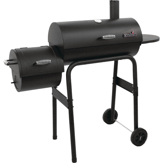 Char-Broil 430 28 In. Dia. 290 Sq. In. Offset Charcoal/Wood Smoker