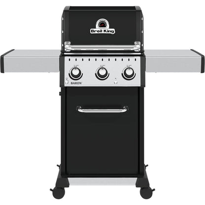 Broil King Baron 320 Pro 3-Burner Black 32,000 BTU LP Gas Grill