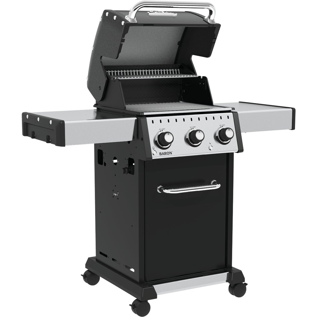 Broil King Baron 320 Pro 3-Burner Black 32,000 BTU LP Gas Grill