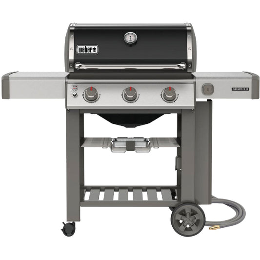 Weber Genesis II E-310 3-Burner Black 39,000 BTU Natural Gas Grill