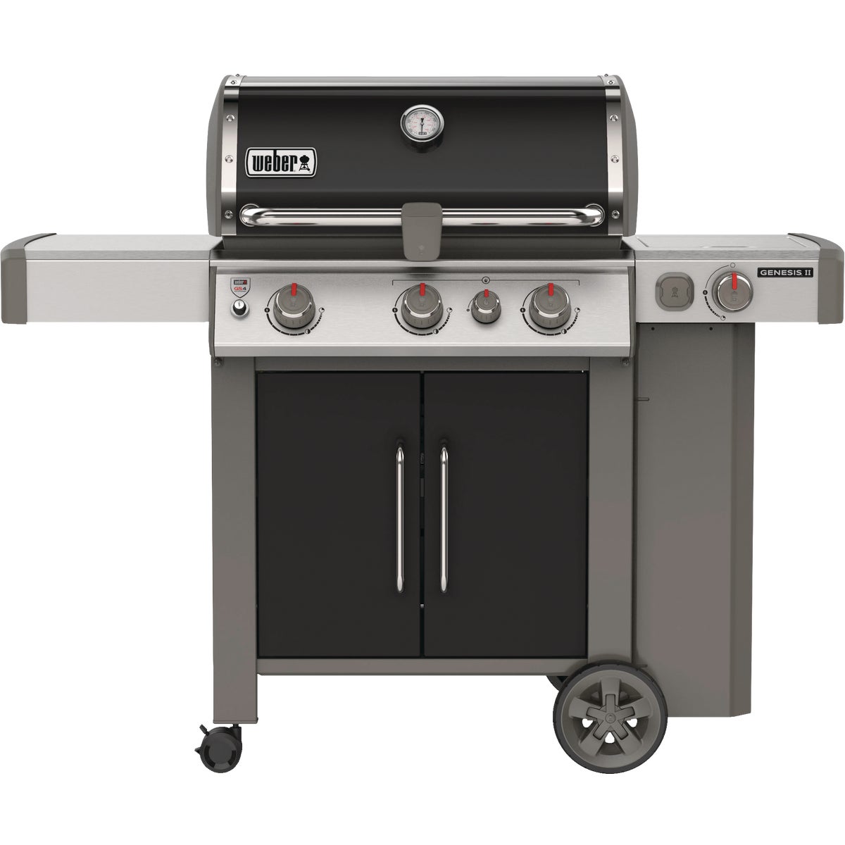 Weber Genesis II SE-335 3-Burner Black 39,000 BTU LP Gas Grill with 12,000 BTU Side -Burner