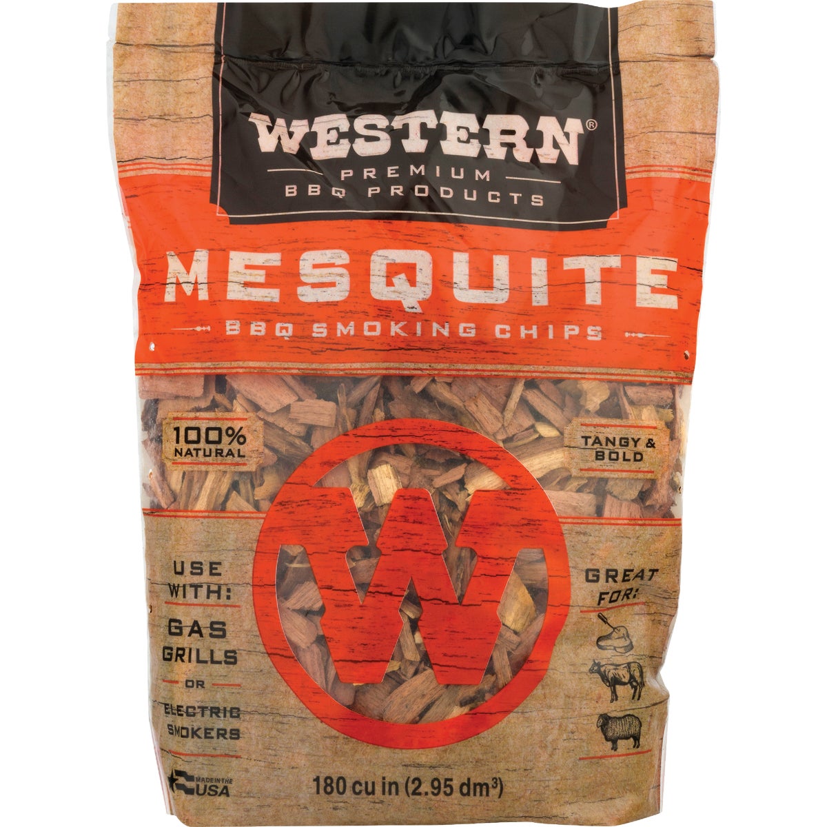 Western 180 Cu. In. Mesquite Wood Smoking Chips