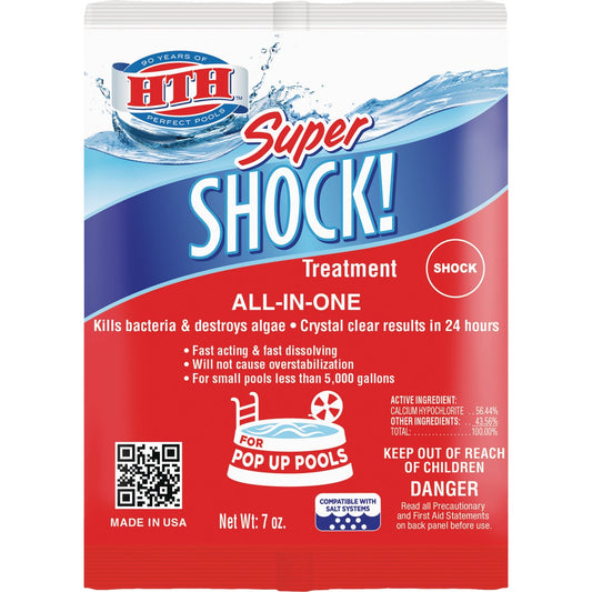 HTH 7 Oz. Granules Super Shock for Pop Up Pools