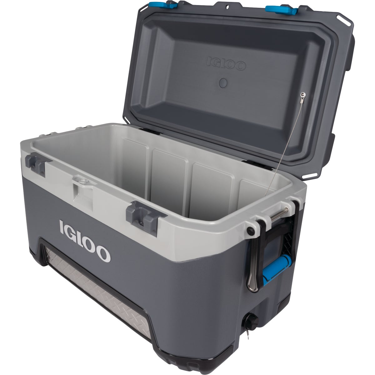 Igloo BMX 72 Qt. Cooler, Gray & Blue