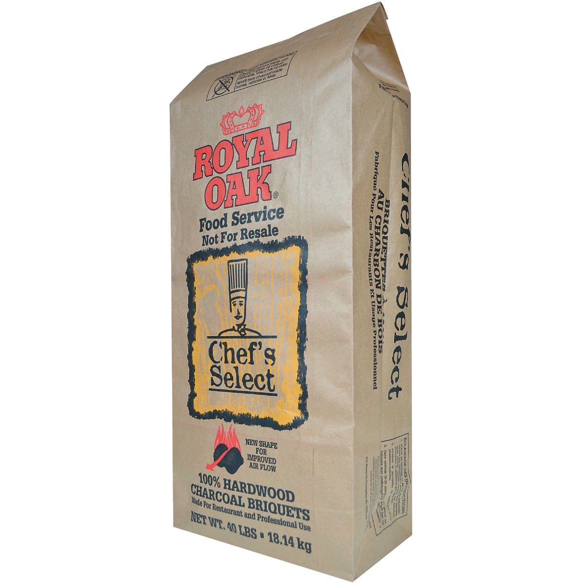 Royal Oak Chef's Select 40 Lb. Briquets Charcoal