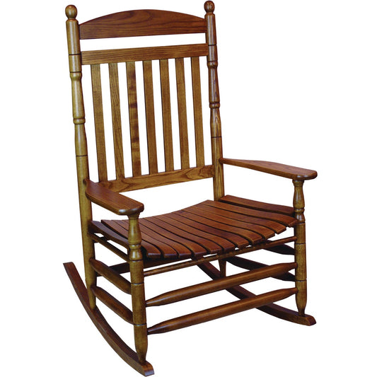 Hinkle Chair Company Cumberland 1250 Slat Maple Wood Jumbo Rocking Chair, Unassembled