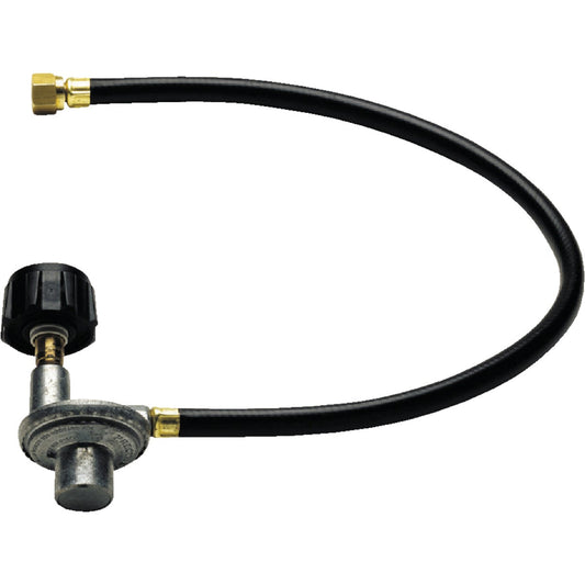 GrillPro 24 In. PVC LP Hose & Regulator