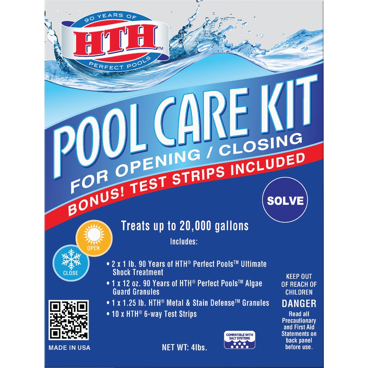 HTH Pool Care Start-Up Kit (14-Piece)