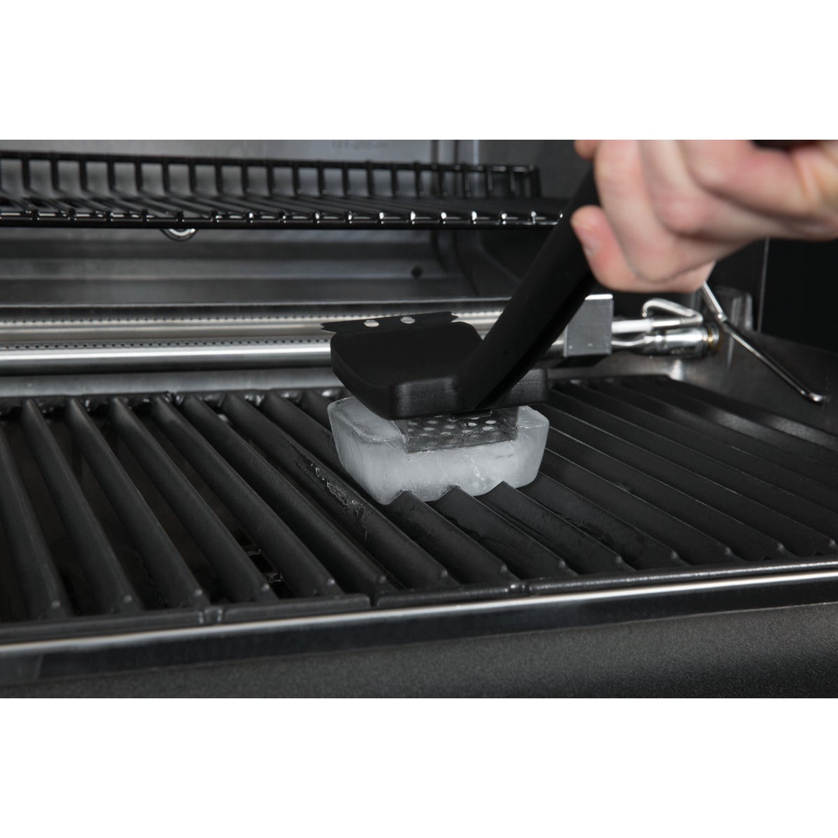 GrillPro 19.75 In. Ice Block Grill Cleaning Brush