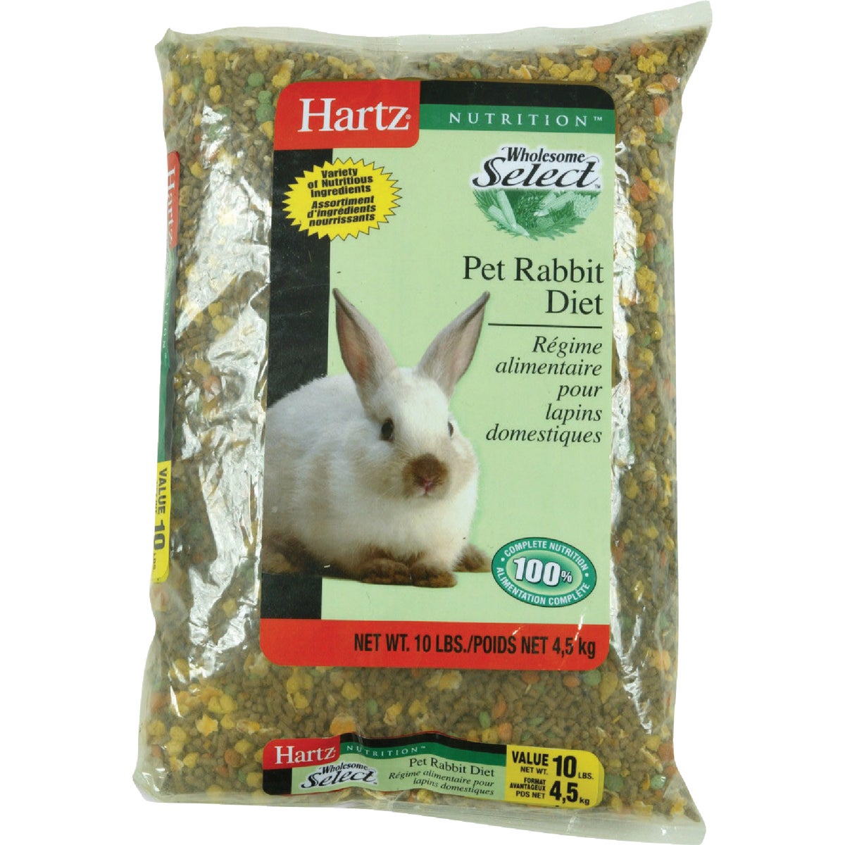 Hartz Wholesome Select 10 Lb. Pet Rabbit Food