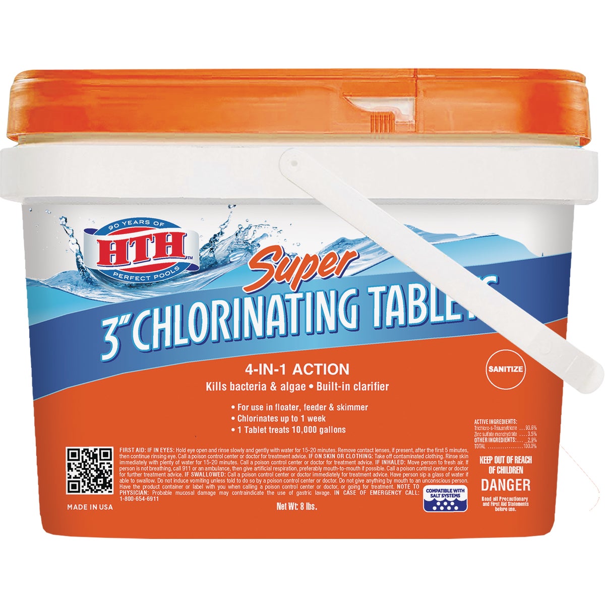 HTH 8 Lb. Super Chlorinating Tablets