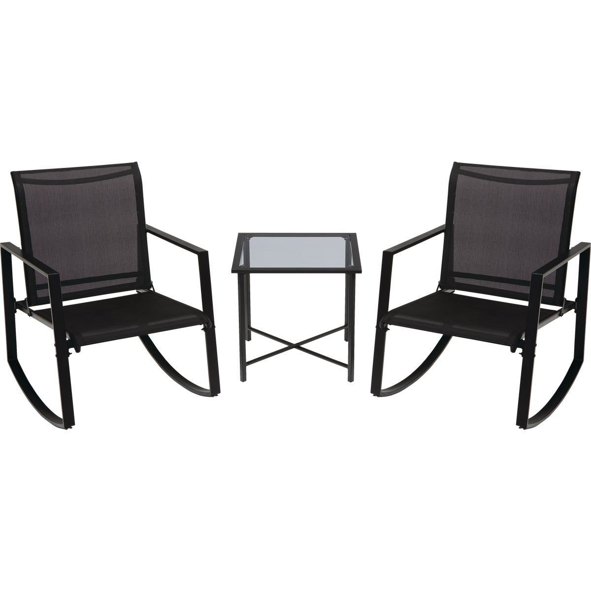 Outdoor Expressions Huntington Sling Chat Set (3-Piece)