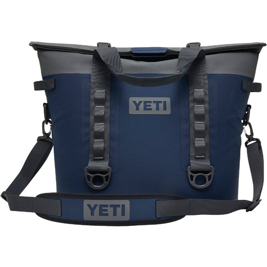 Yeti Hopper M30 20-Can Soft-Side Cooler, Navy