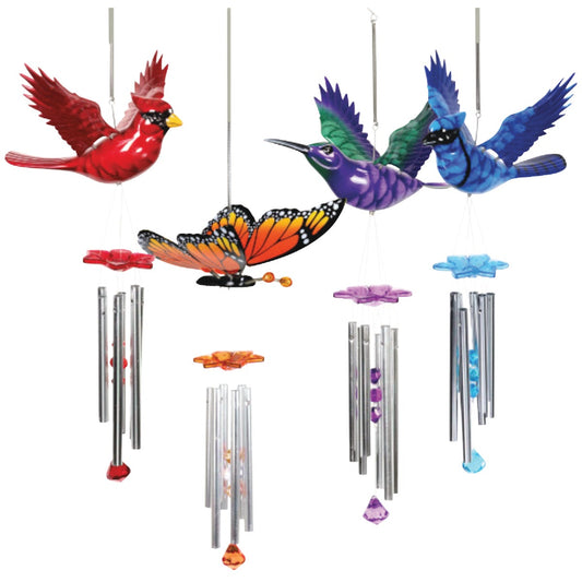 WindyWings Bird Wind Chime Assortment