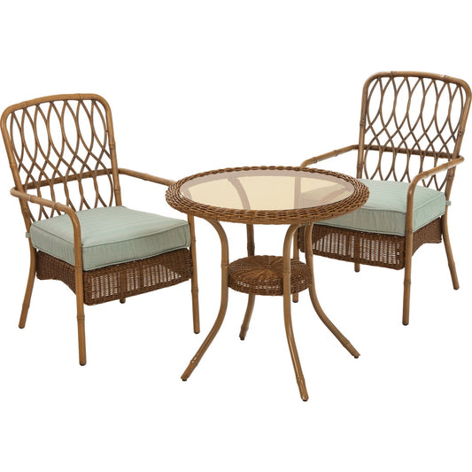 Donglin USA Pacific Grove 3-Piece Bistro Set with Cushions