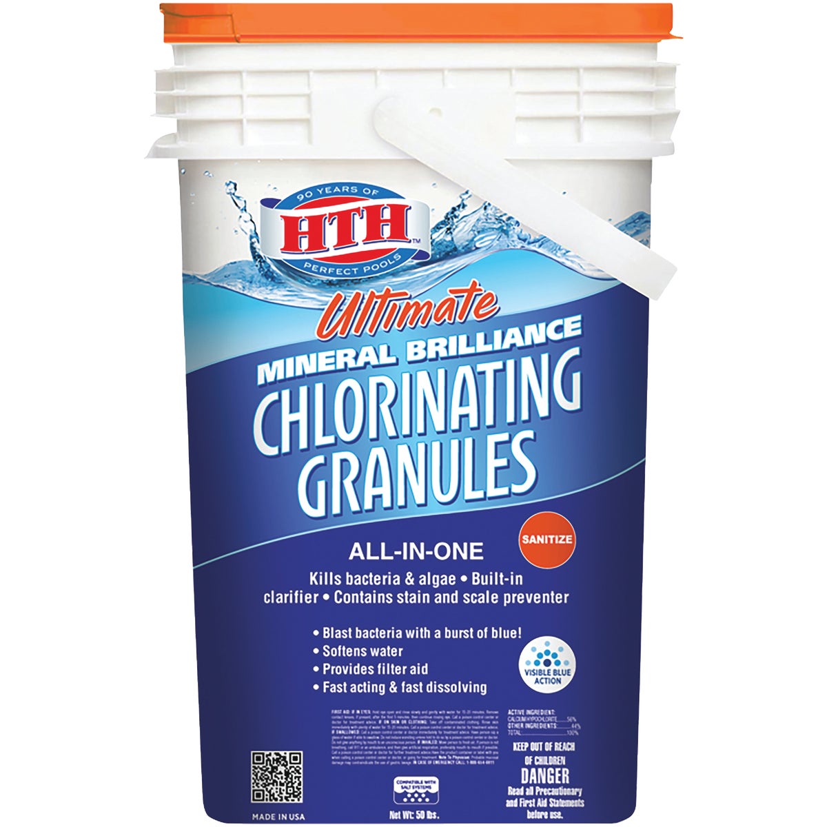 HTH 50 Lb. Ultimate Mineral Brilliance Chlorine Granule