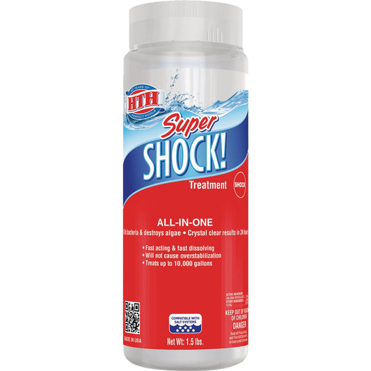 HTH 1.5 Lb. Granules Super Pool Shock