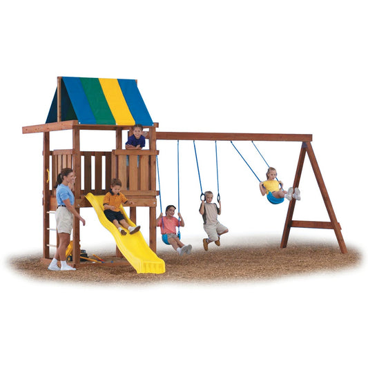 Swing N Slide Wrangler Playground Kit ( Lumber and Slide not Included)