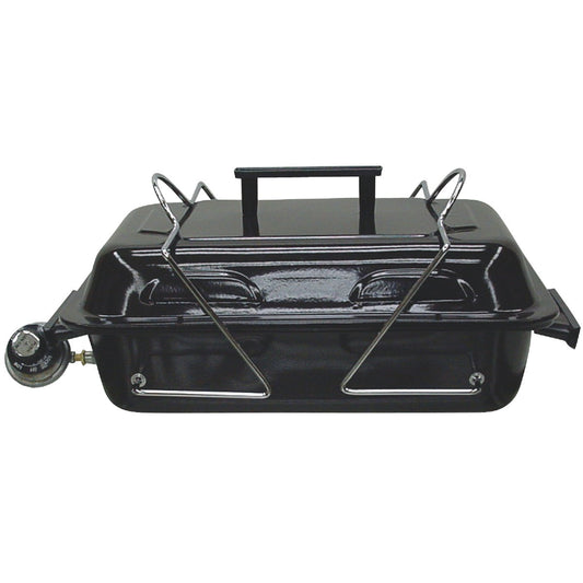 MarshAllan Black 182 Sq. In. Propane Gas Portable Grill
