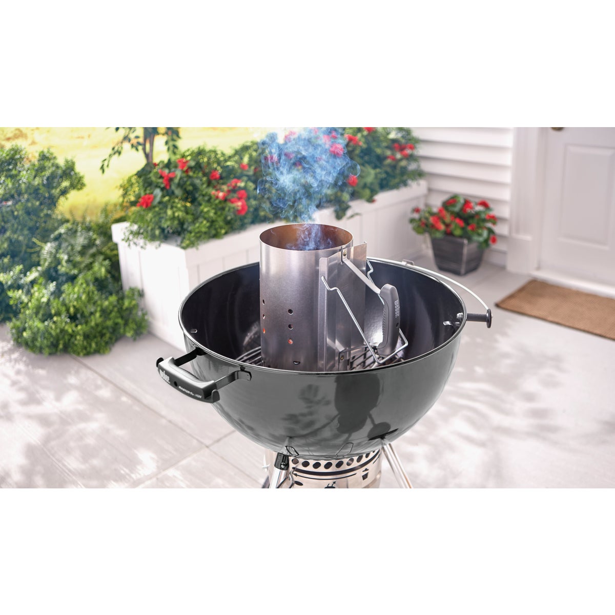 Weber 7-1/2 In. Aluminized Steel Chimney Charcoal Starter