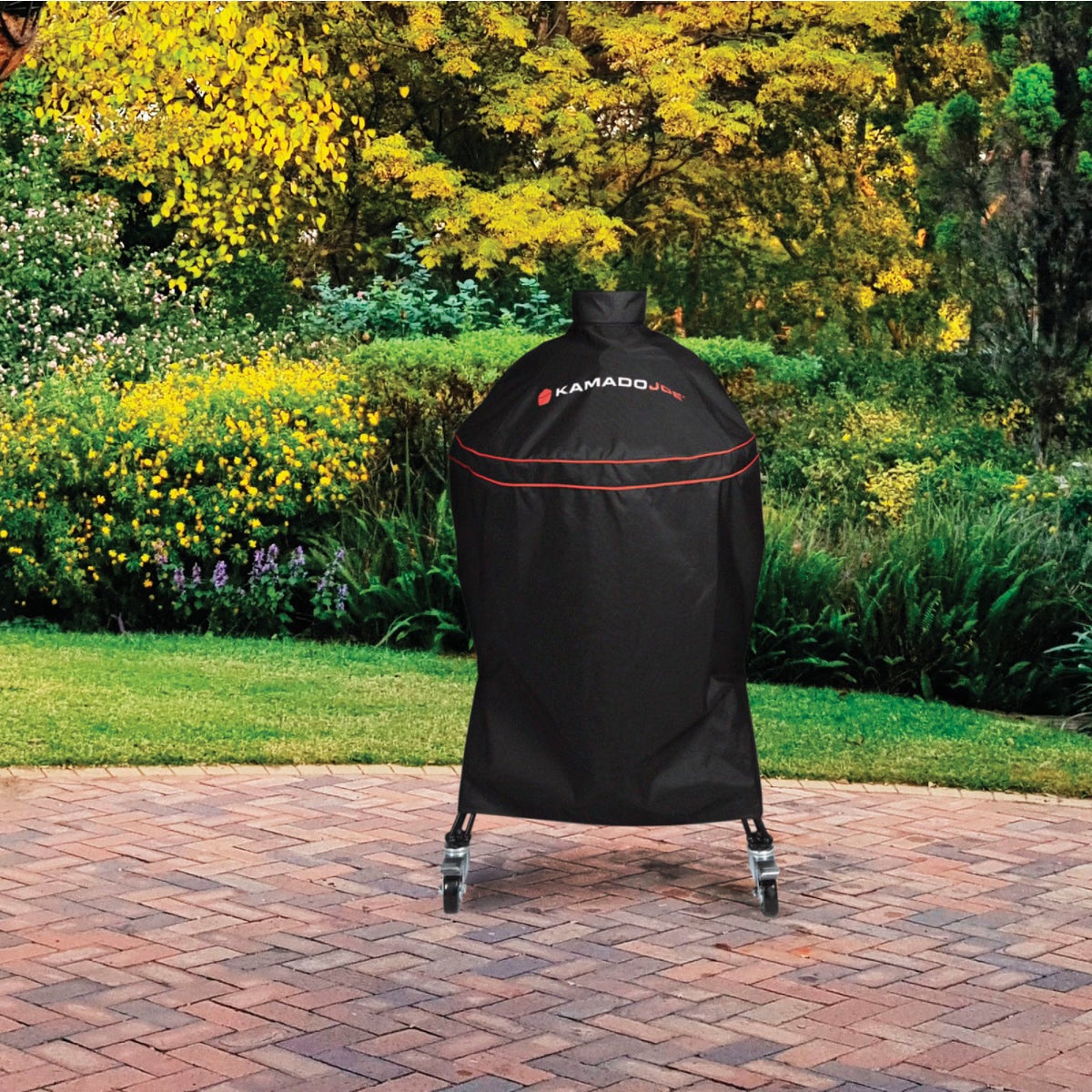 Kamado Joe Big Joe Black Polyester Grill Cover