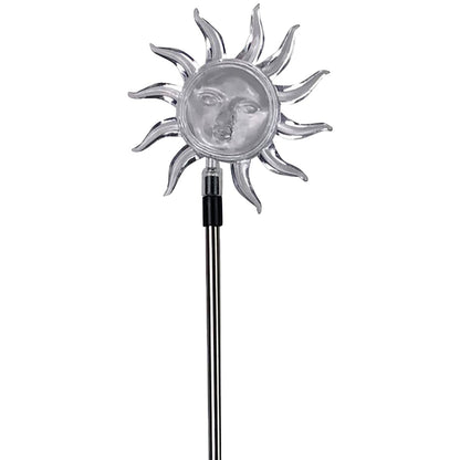 Moonrays Acrylic Sun & Moon Stake Light