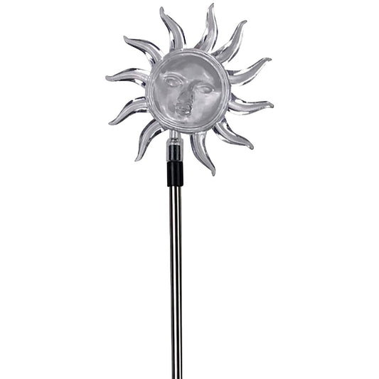 Moonrays Acrylic Sun & Moon Stake Light