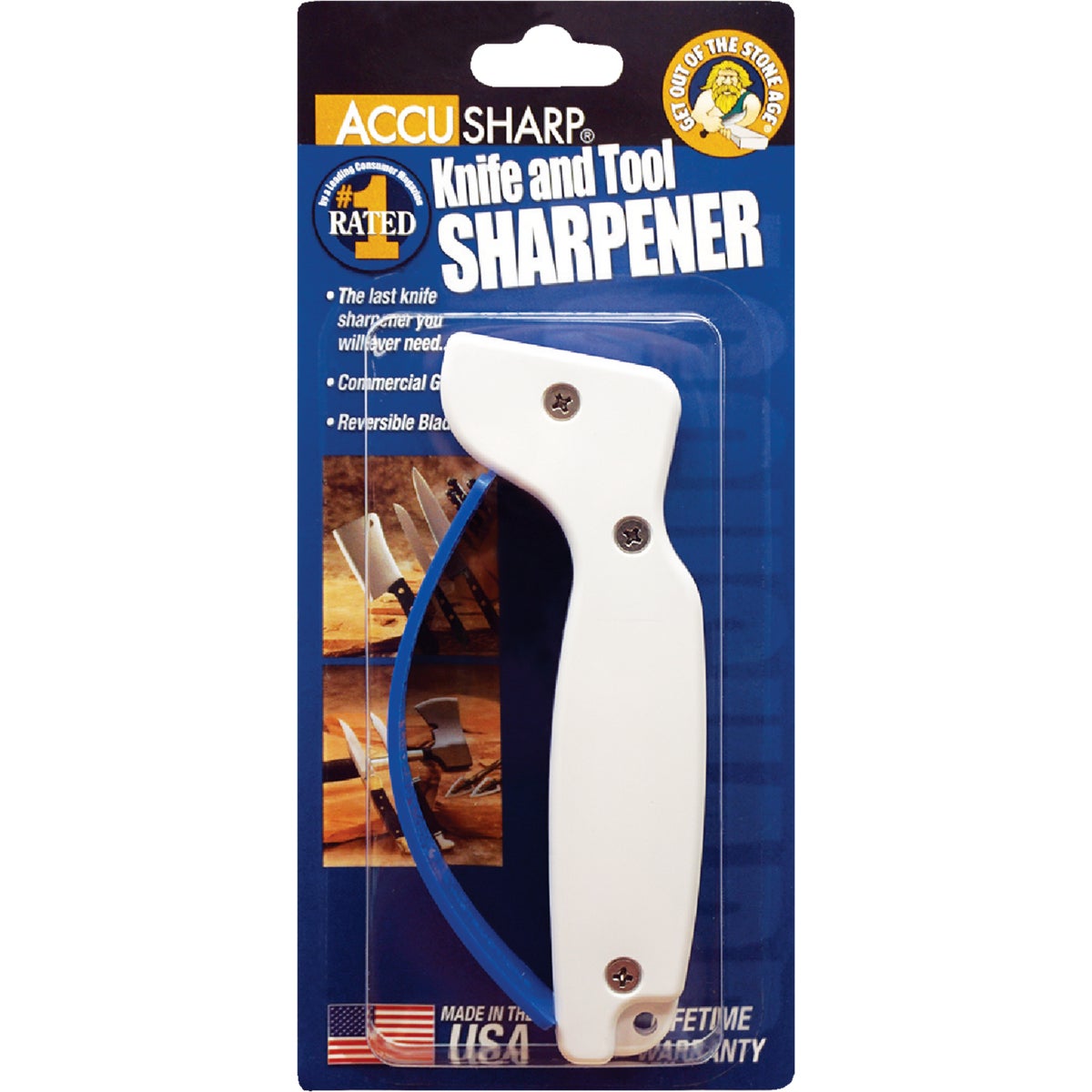 AccuSharp Groove Diamond-Honed Carbide Blade Knife & Tool Sharpener